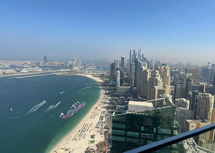 Panoramic Sea & Palm Views 2Br Address Beach Resort Jbr