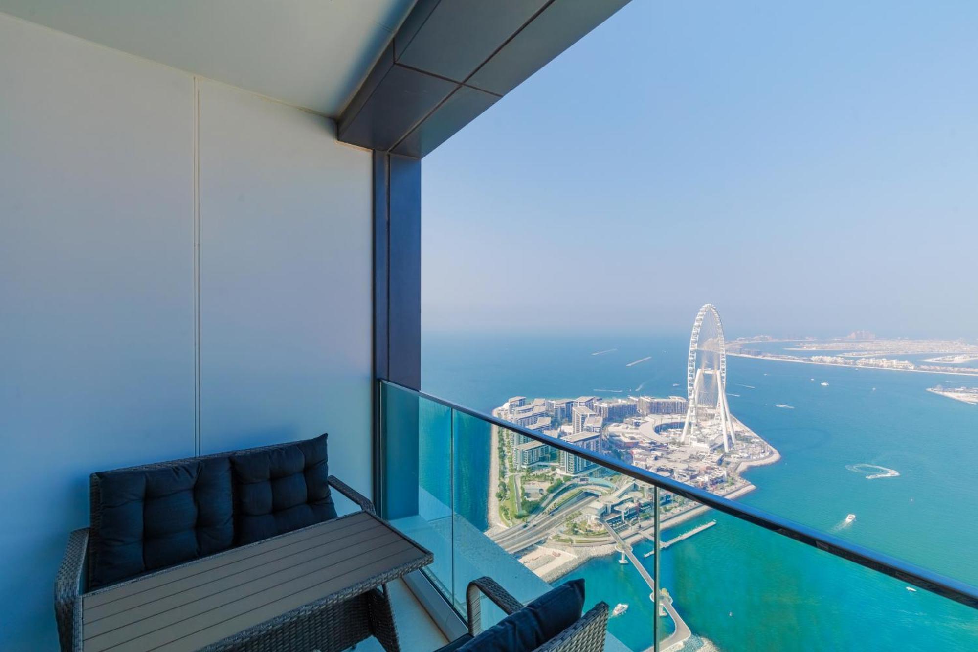 Appartamento Panoramic Sea & Palm Views 2br Address Jbr *