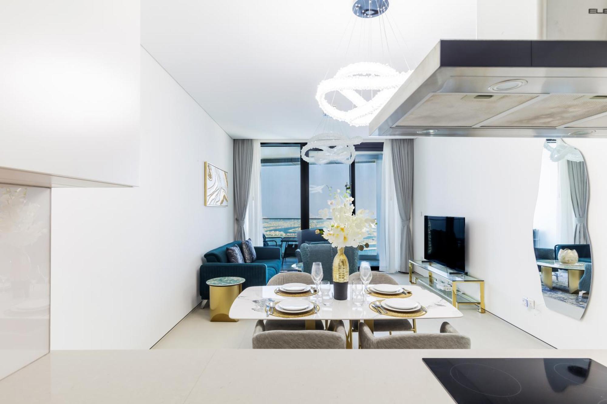 Appartamento Panoramic Sea & Palm Views 2br Address Jbr Dubai