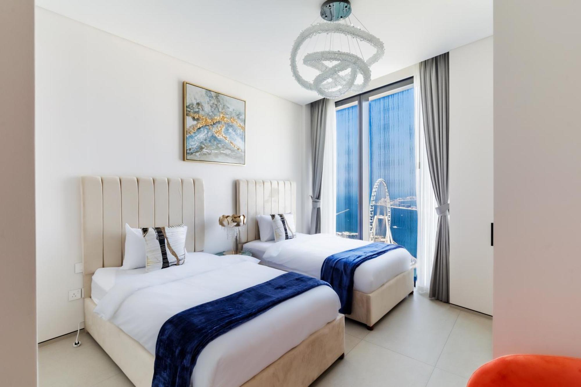 Panoramic Sea & Palm Views 2br Address Jbr Appartamento *