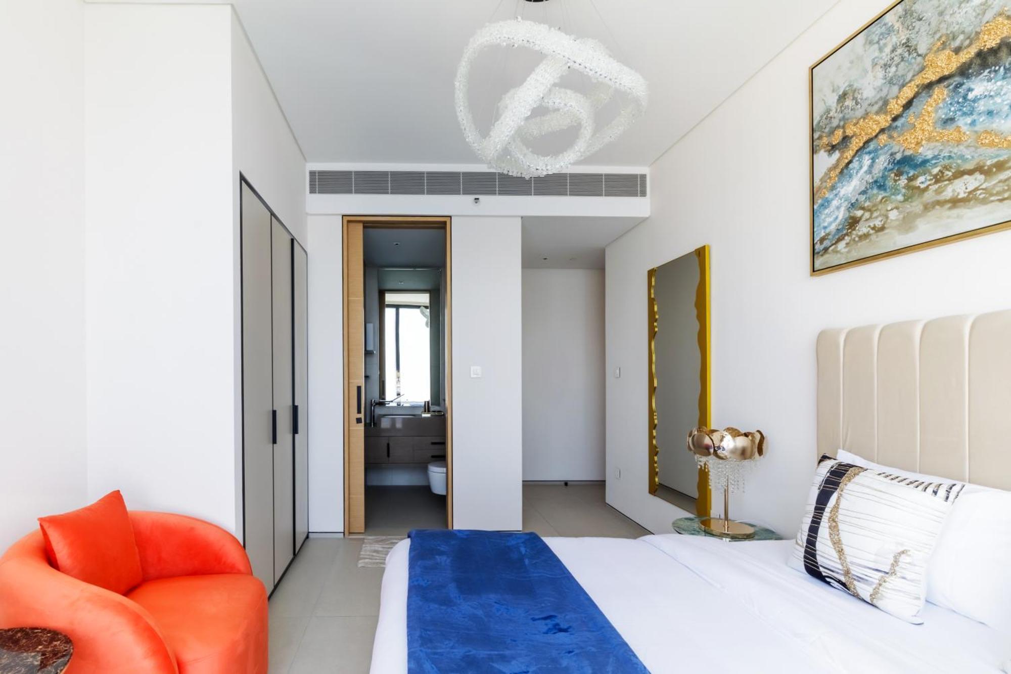 Panoramic Sea & Palm Views 2br Address Jbr Appartamento