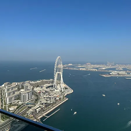 Panoramic Sea & Palm Views 2Br Address Beach Resort Jbr Дубай Экстерьер фото
