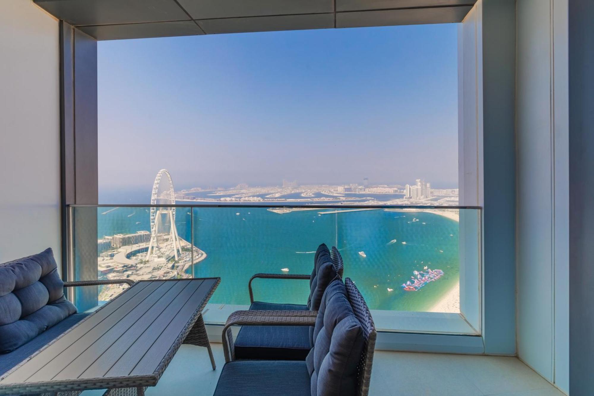 Panoramic Sea & Palm Views 2br Address Jbr * Дубай