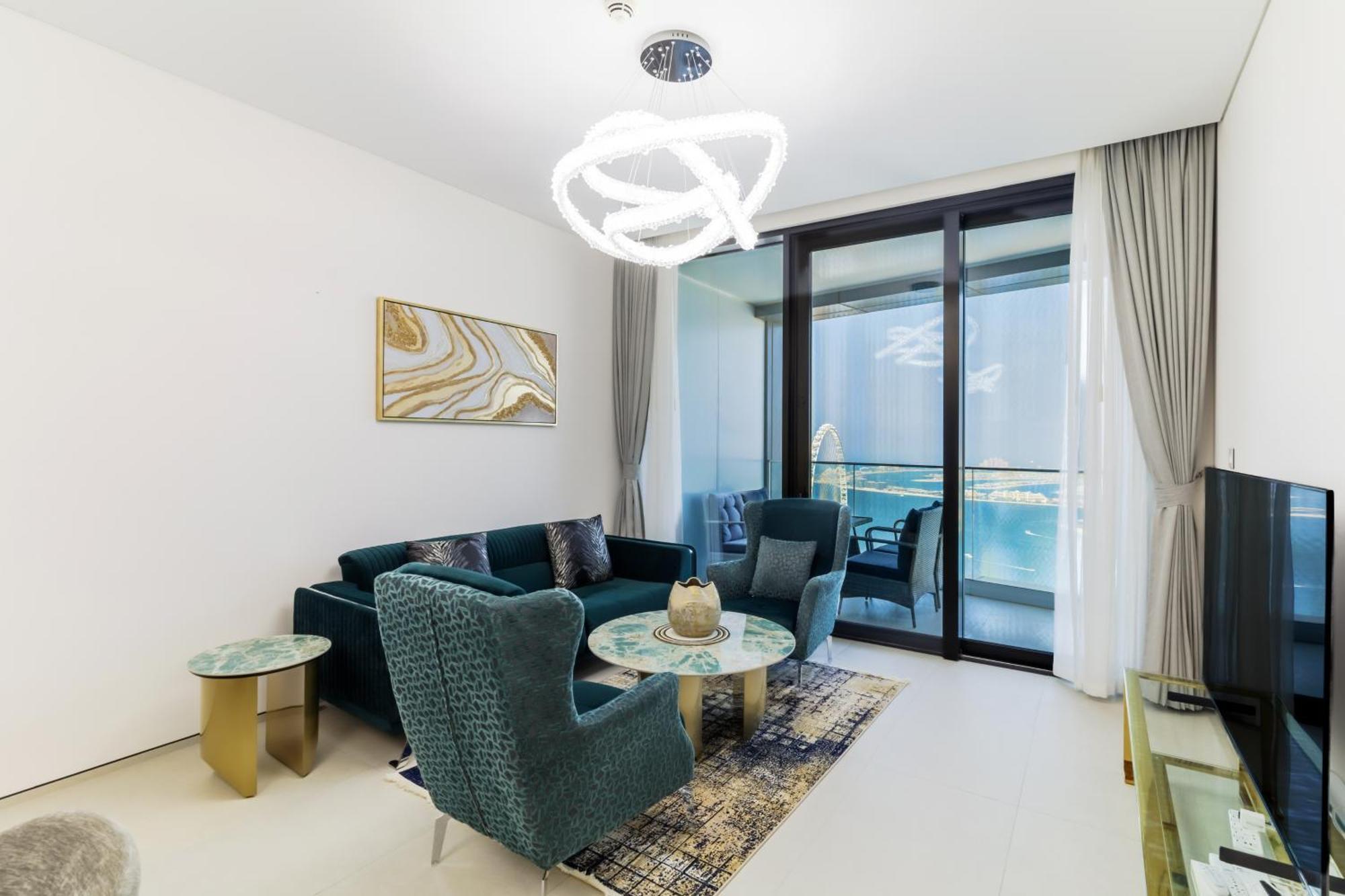 Panoramic Sea & Palm Views 2br Address Jbr * Дубай