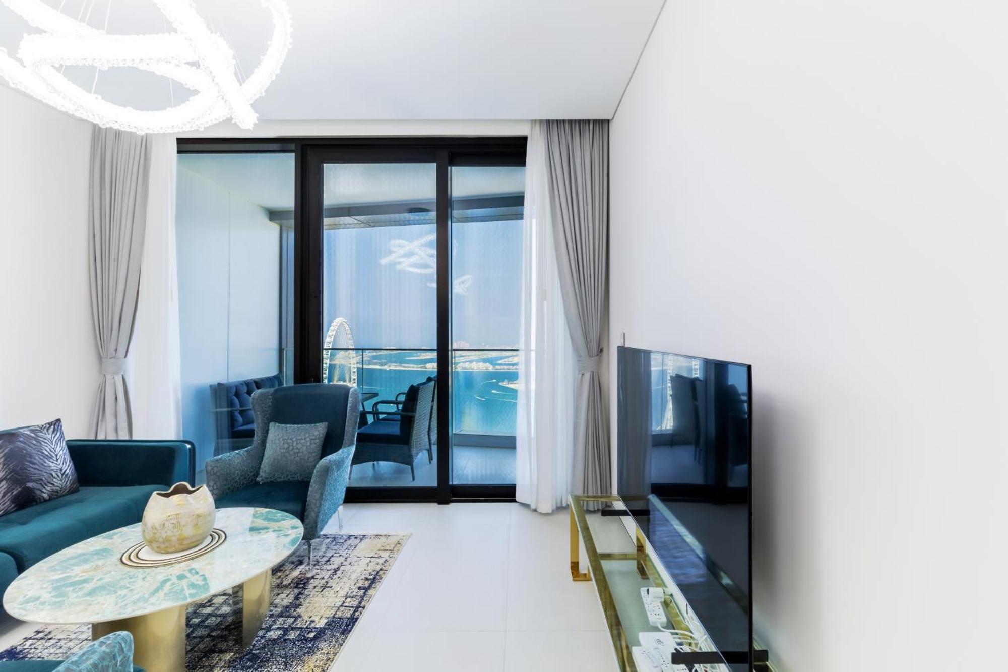 Panoramic Sea & Palm Views 2br Address Jbr Апартаменты