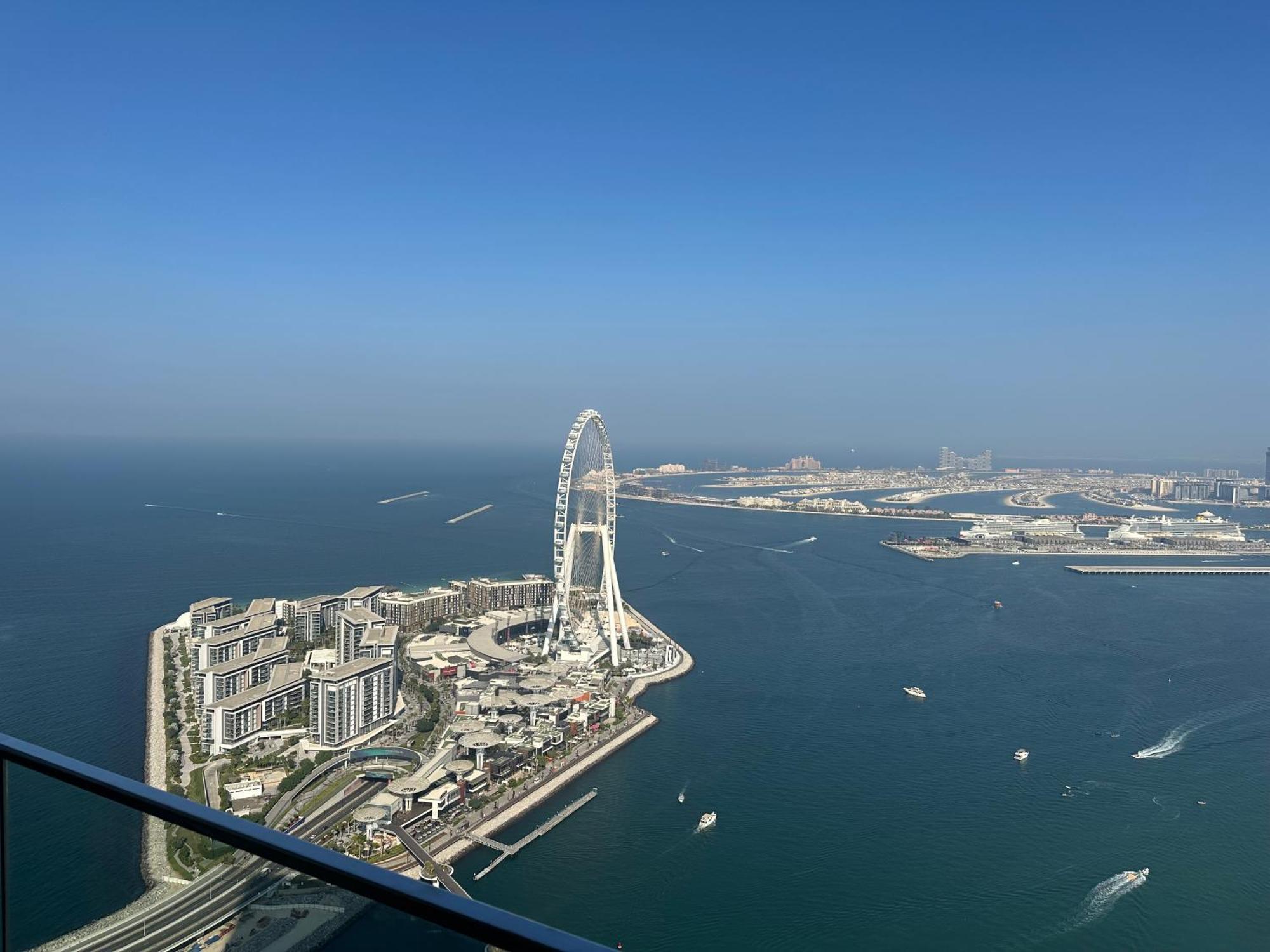 Panoramic Sea & Palm Views 2br Address Jbr Апартаменты *