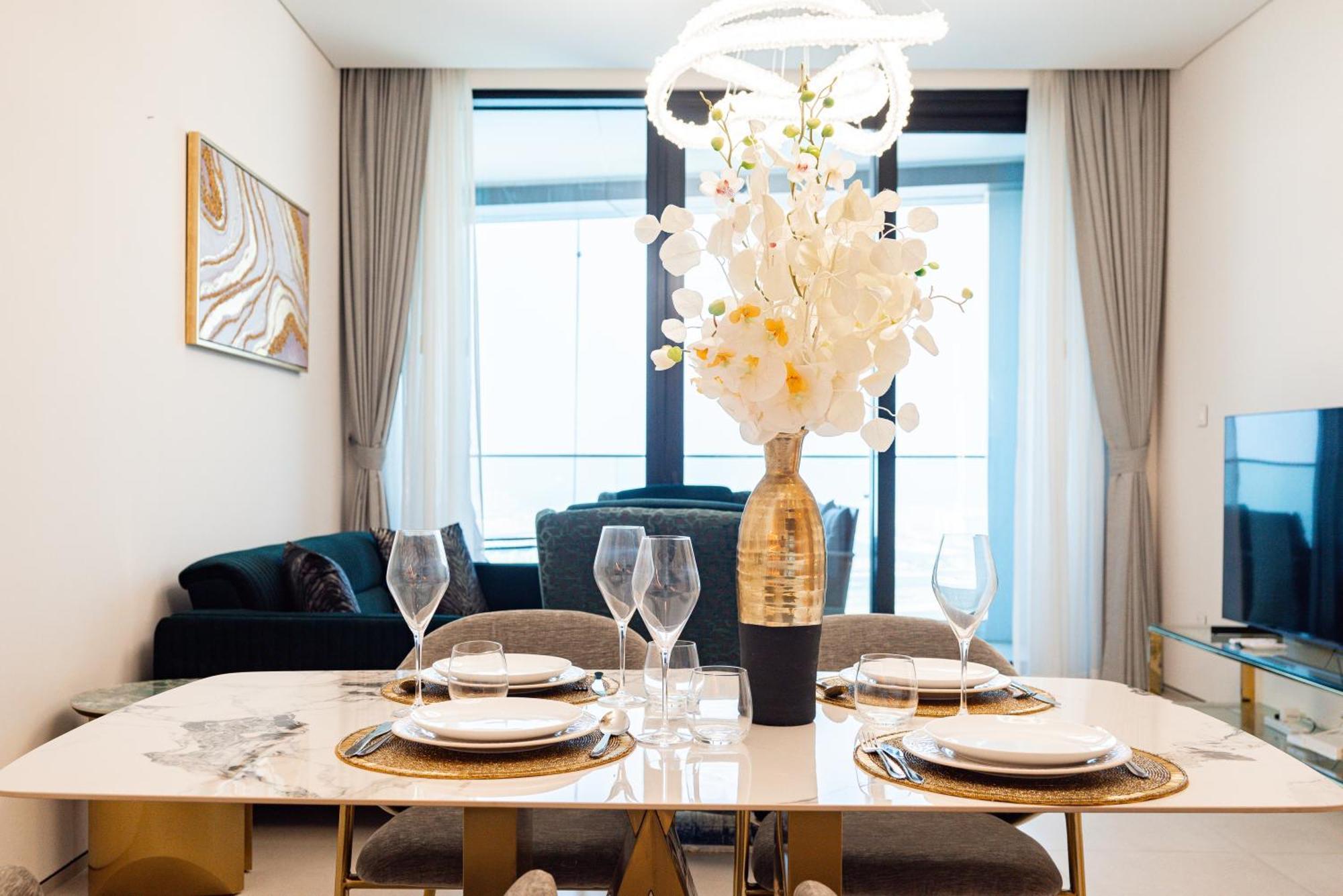 Panoramic Sea & Palm Views 2br Address Jbr Апартаменты Дубай